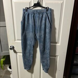 Lululemon Athletica Blue Sweatpants Relaxed Fit Joggers